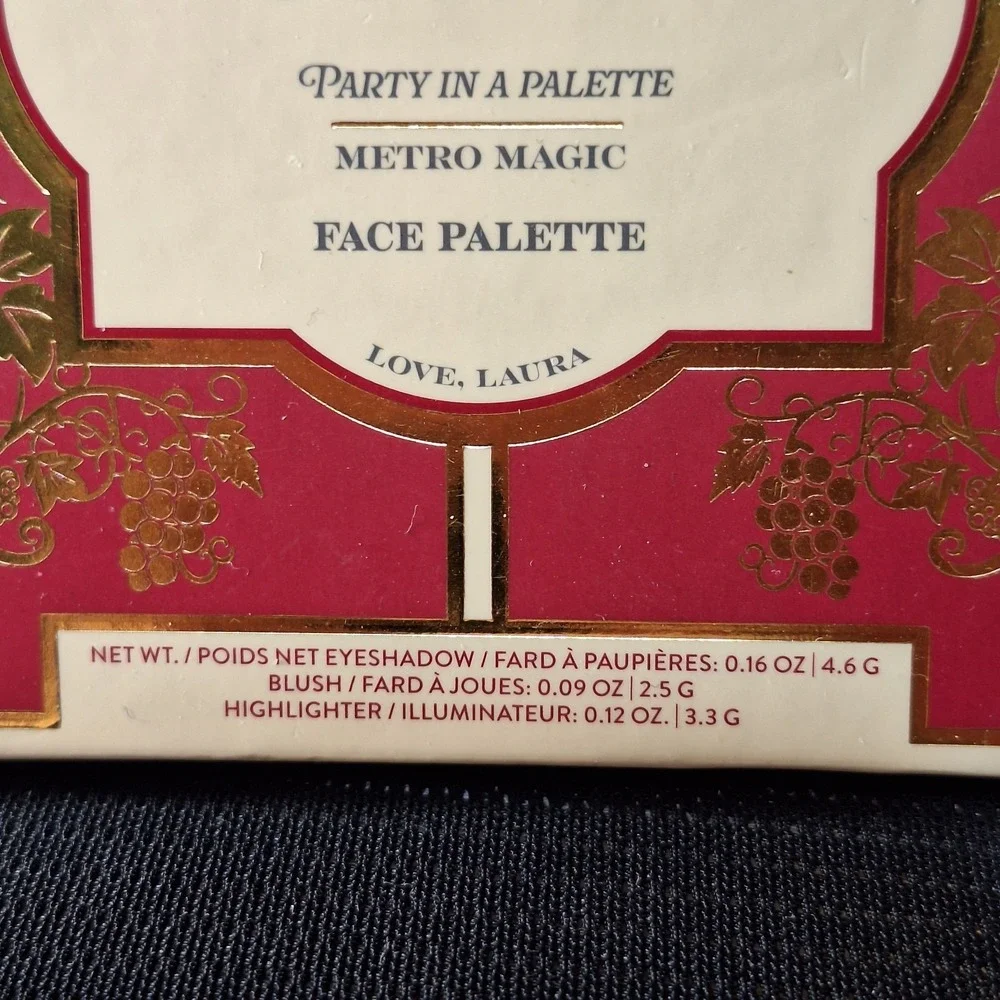 Laura Geller Party in a Palette Metro Magic Face Palette Ciao‎ Gorgeous New